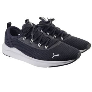 Puma Softride Fitness Running Sneaker Women's Size 8 Black White Softfoam Shoes